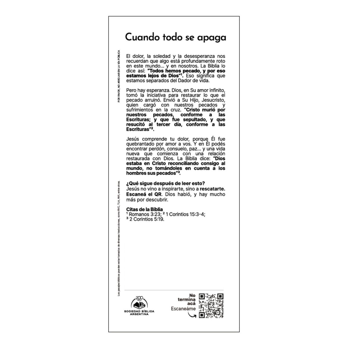 Selecciones - Cuanto todo se apaga (Pack 1000)