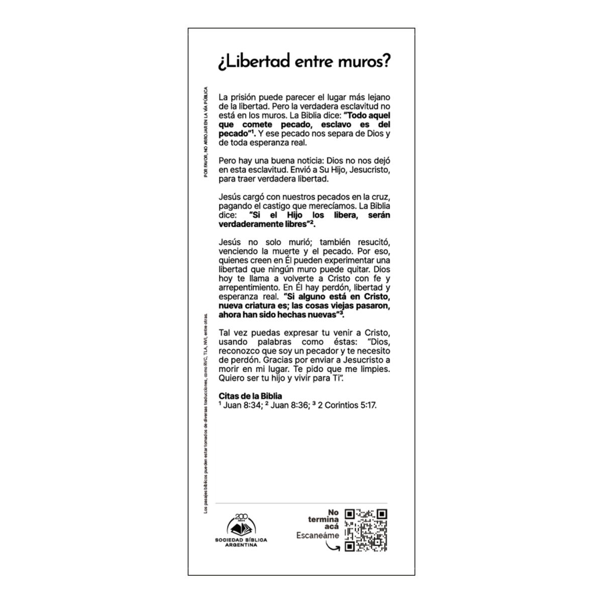 Selecciones - ¿Libertad entre muros? (Pack 250)