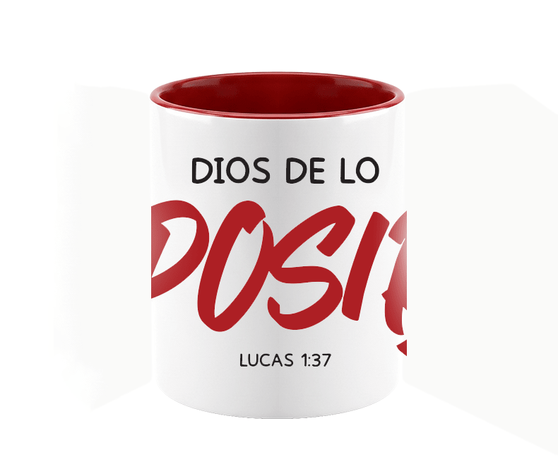 Taza MUG - Dios de lo Imposible