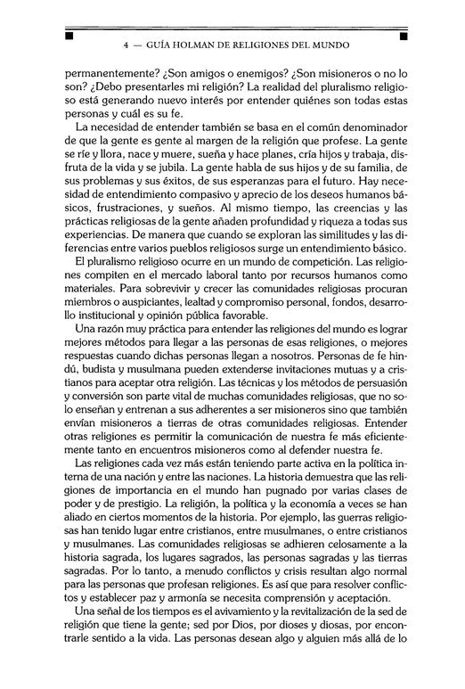 Guía Holman de Religiones Del Mundo, George W Braswell