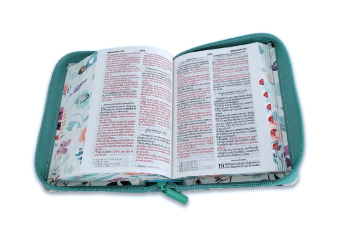 Biblia RVR60 025czti PJR CP jardín turquesa