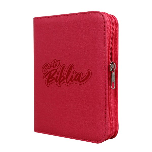 Biblia Reina Valera 1960 Concordancia Cierre Mediana Letra 9 Puntos Fucsia Qr Edición Especial