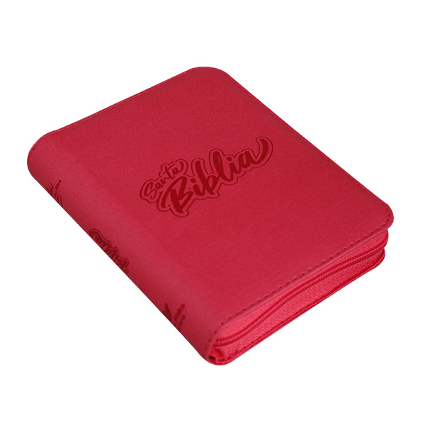 Biblia Reina Valera 1960 Concordancia Cierre Mediana Letra 9 Puntos Fucsia Qr Edición Especial
