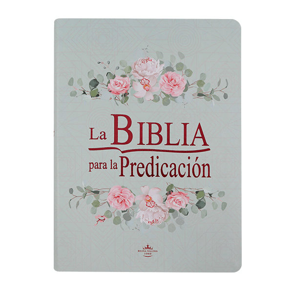 Biblia Reina Valera 1960 Para La Predicacion Verde Con Rosas