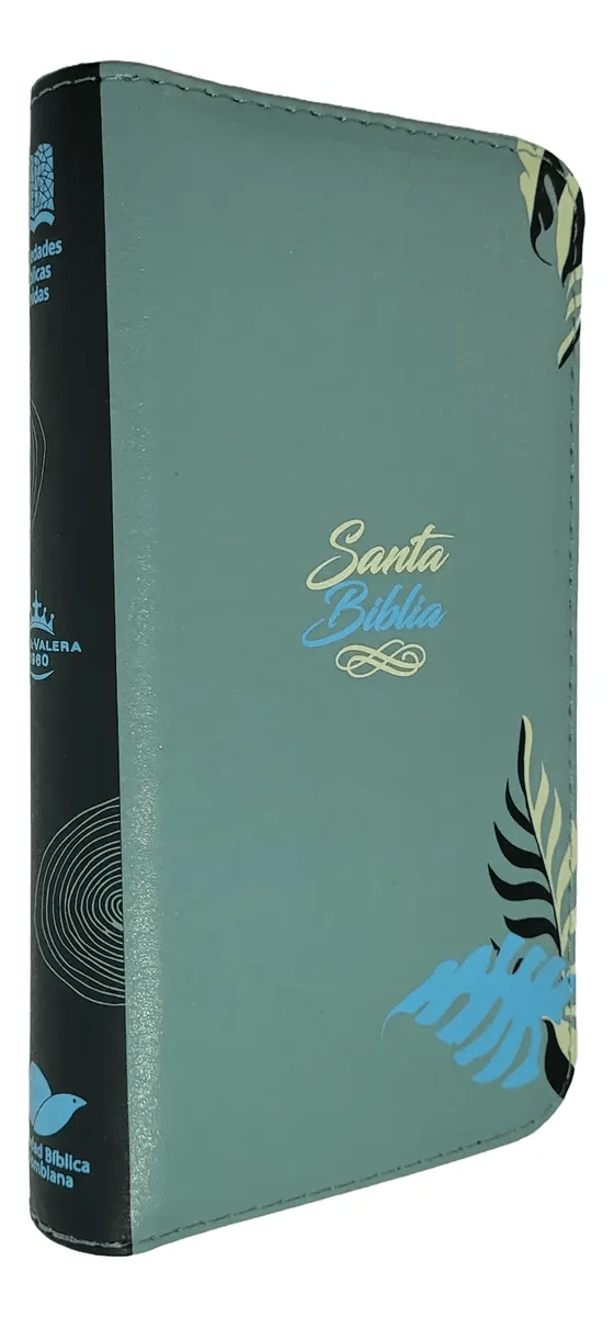 Biblia Reina Valera 1960 Concordancia Tamaño Agenda Verde
