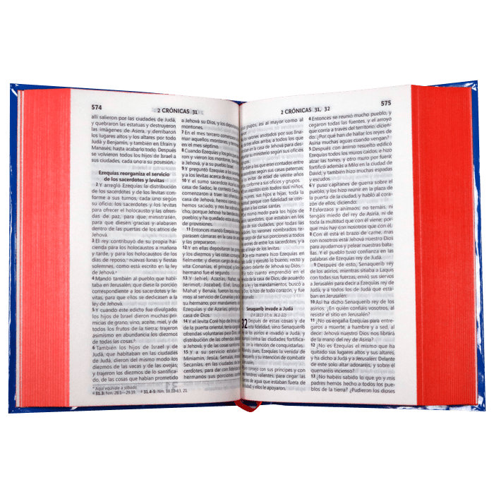 Biblia Reina Valera 1960 Letra Mediana 11x16cm TD Azul