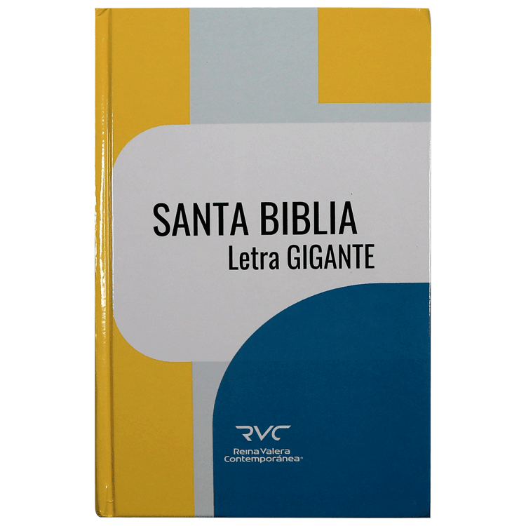 Biblia Reina Valera Contemporánea Letra Gigante Tapa Dura Colores
