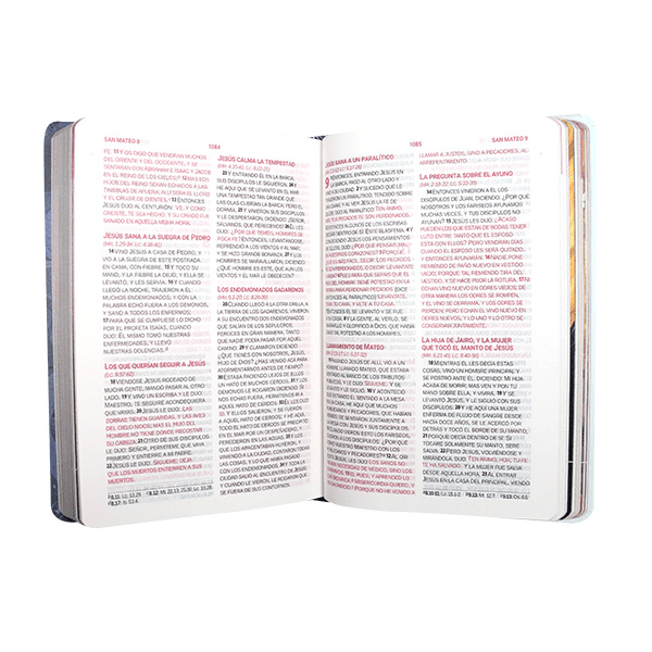 Biblia Reina Valera 1960 Letra Grande PJR Mayúscula Tapa Dura Cruz