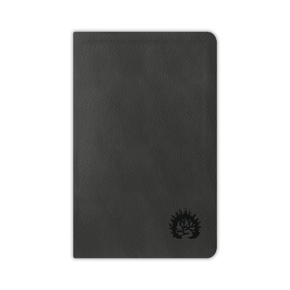La Biblia De Estudio De La Reforma Nueva Biblia de las Americas Edicion Condensada Simil Piel Carbón