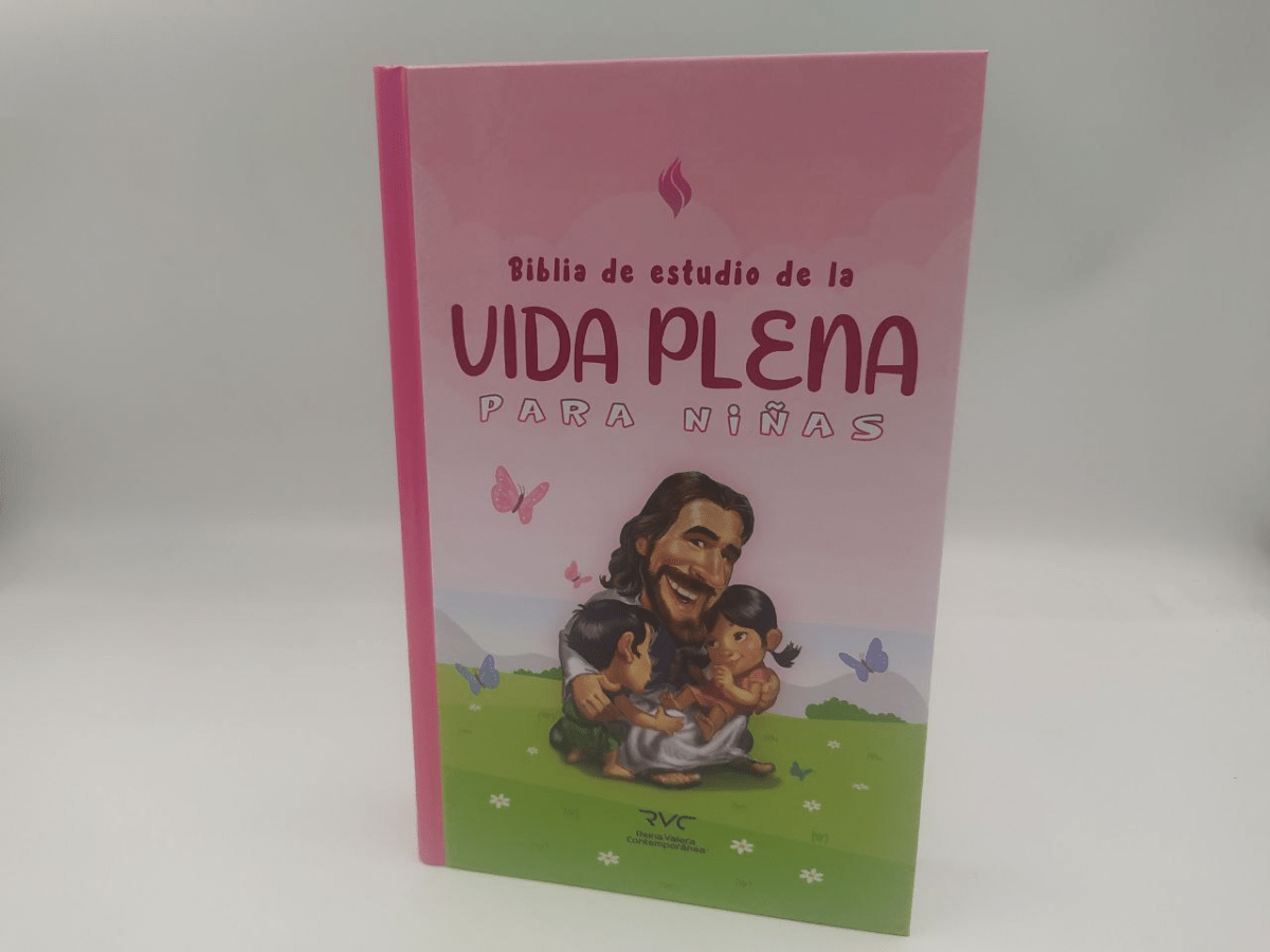 Biblia Reina Valera Contemporánea De Estudio De La Vida Plena Para Niñas Tapa Dura