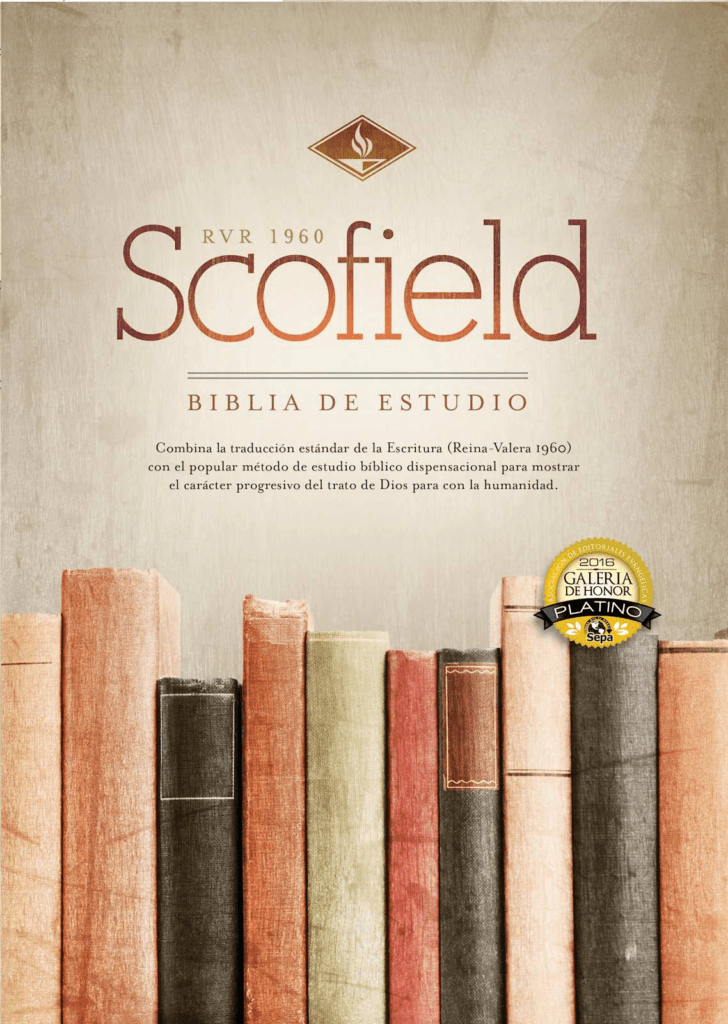 Biblia Reina Valera 1960 De Estudio Scofield Negro Simil Piel