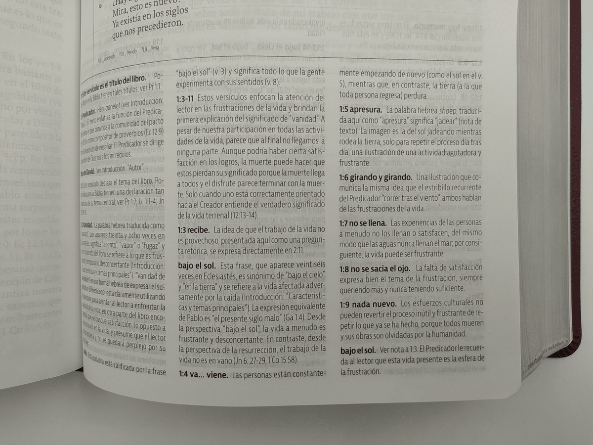 Biblia De Estudio De La Reforma LBLA Simil Piel Lila R. C. Sproul