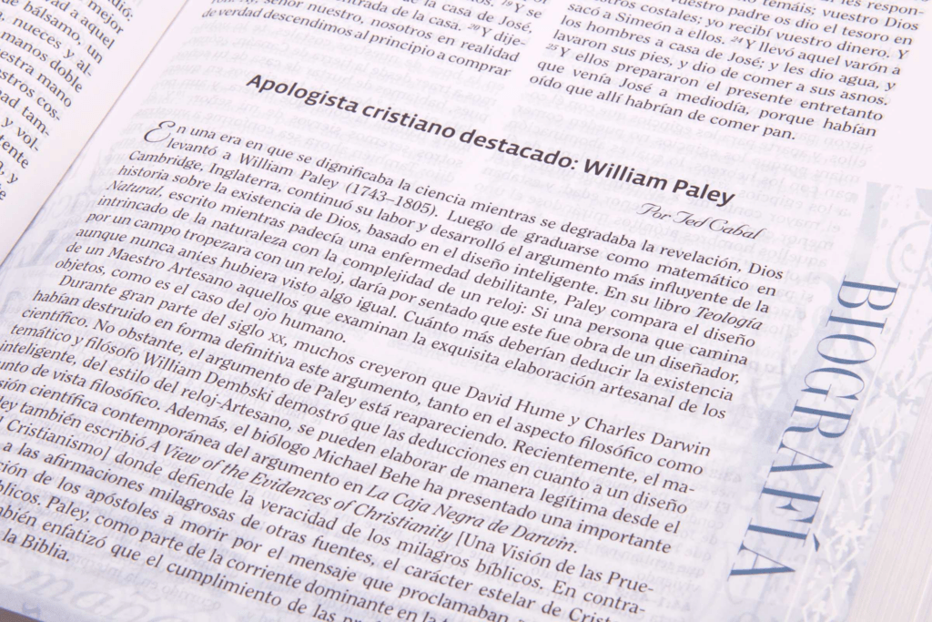 Biblia De Estudio Apologetica Tapa dura