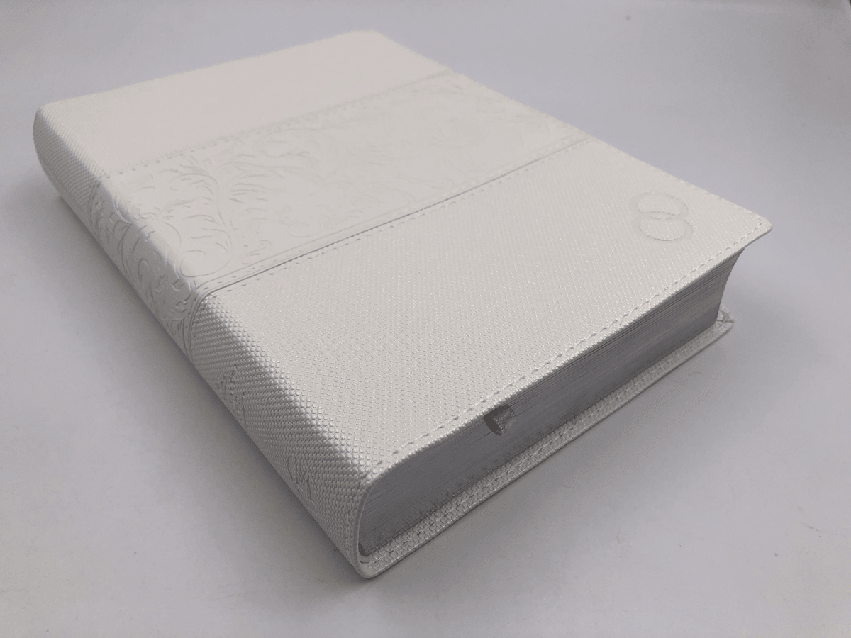 Biblia De Estudio Devocional Los Lenguajes Del Amor Simil piel Blanco