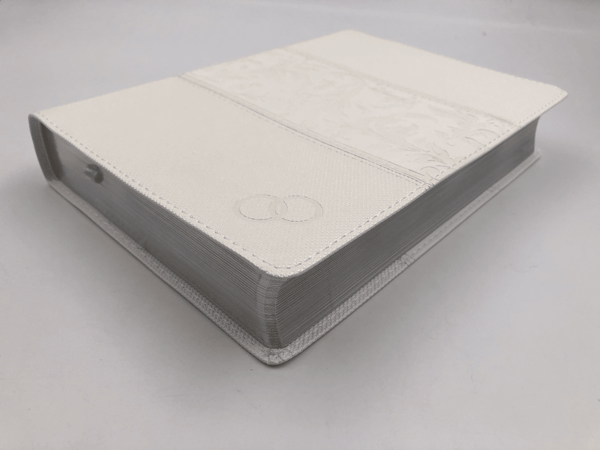 Biblia De Estudio Devocional Los Lenguajes Del Amor Simil piel Blanco