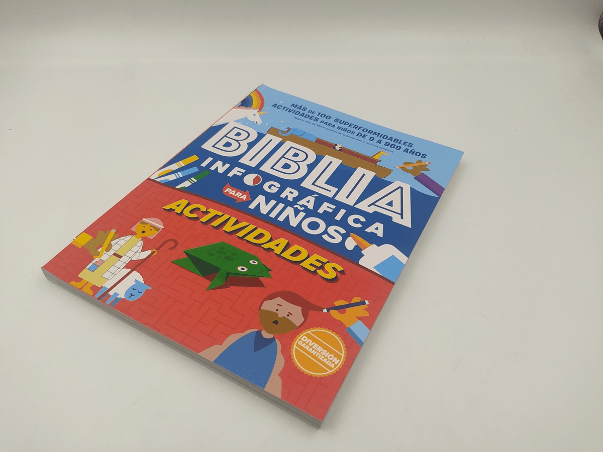 Biblia Infográfica Para Niños - Vol. 1 - Actividades Brian Hurst