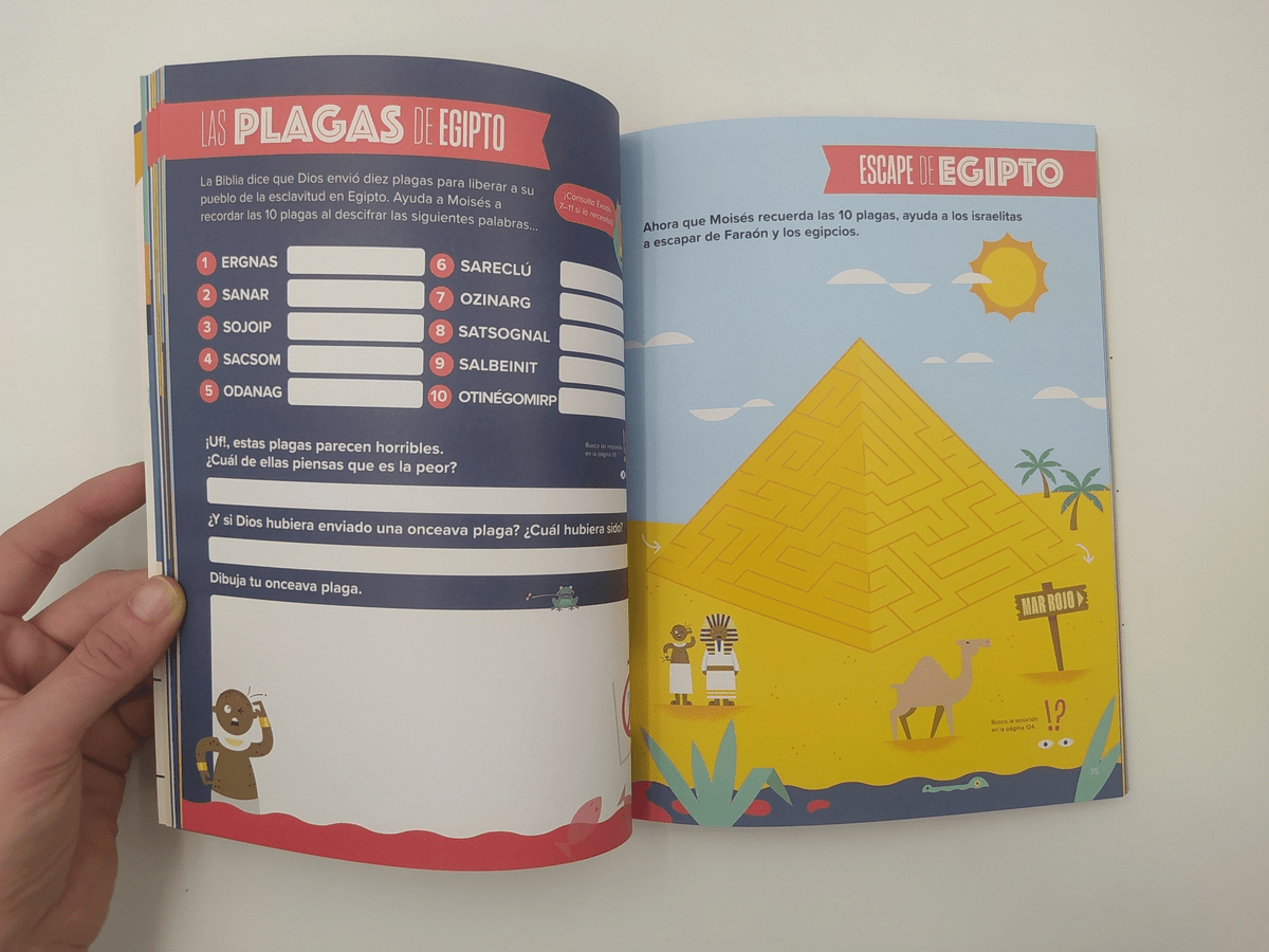 Biblia Infográfica Para Niños - Vol. 1 - Actividades Brian Hurst