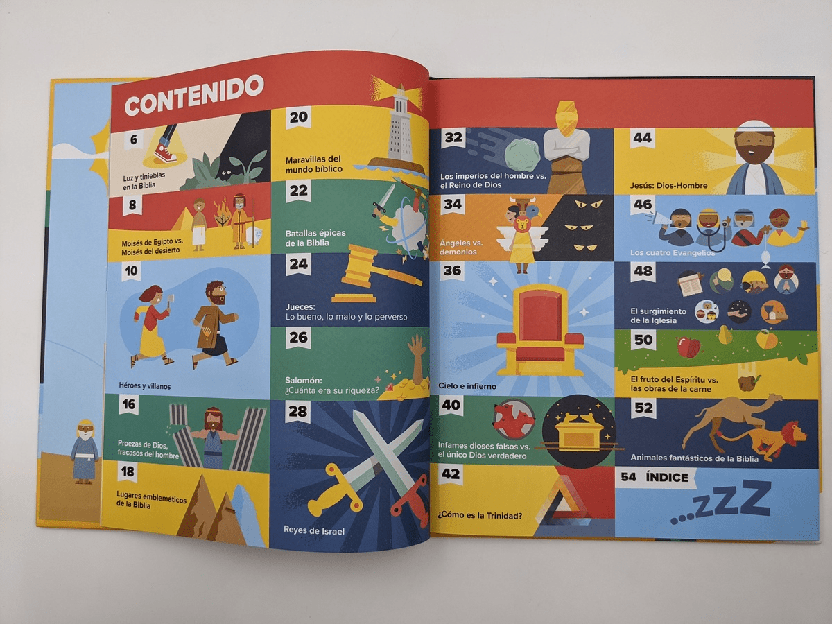Biblia Infográfica Vol. 2 Para Niños De 0 A 99