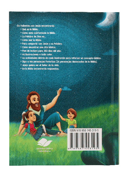 Biblia Para Niños Valientes Jesús Reina Valera Contemporánea