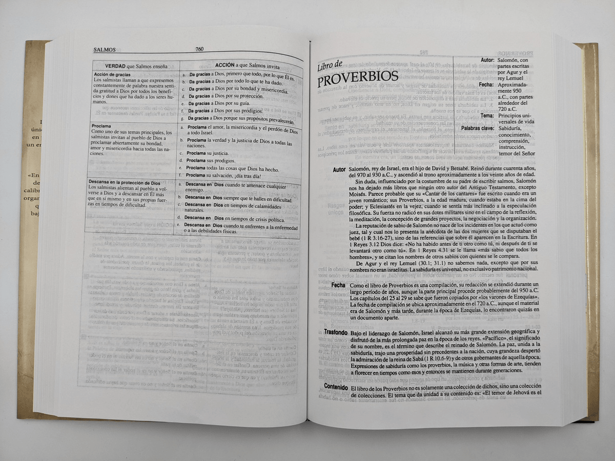 Biblia De Estudio Plenitud Tapa Dura