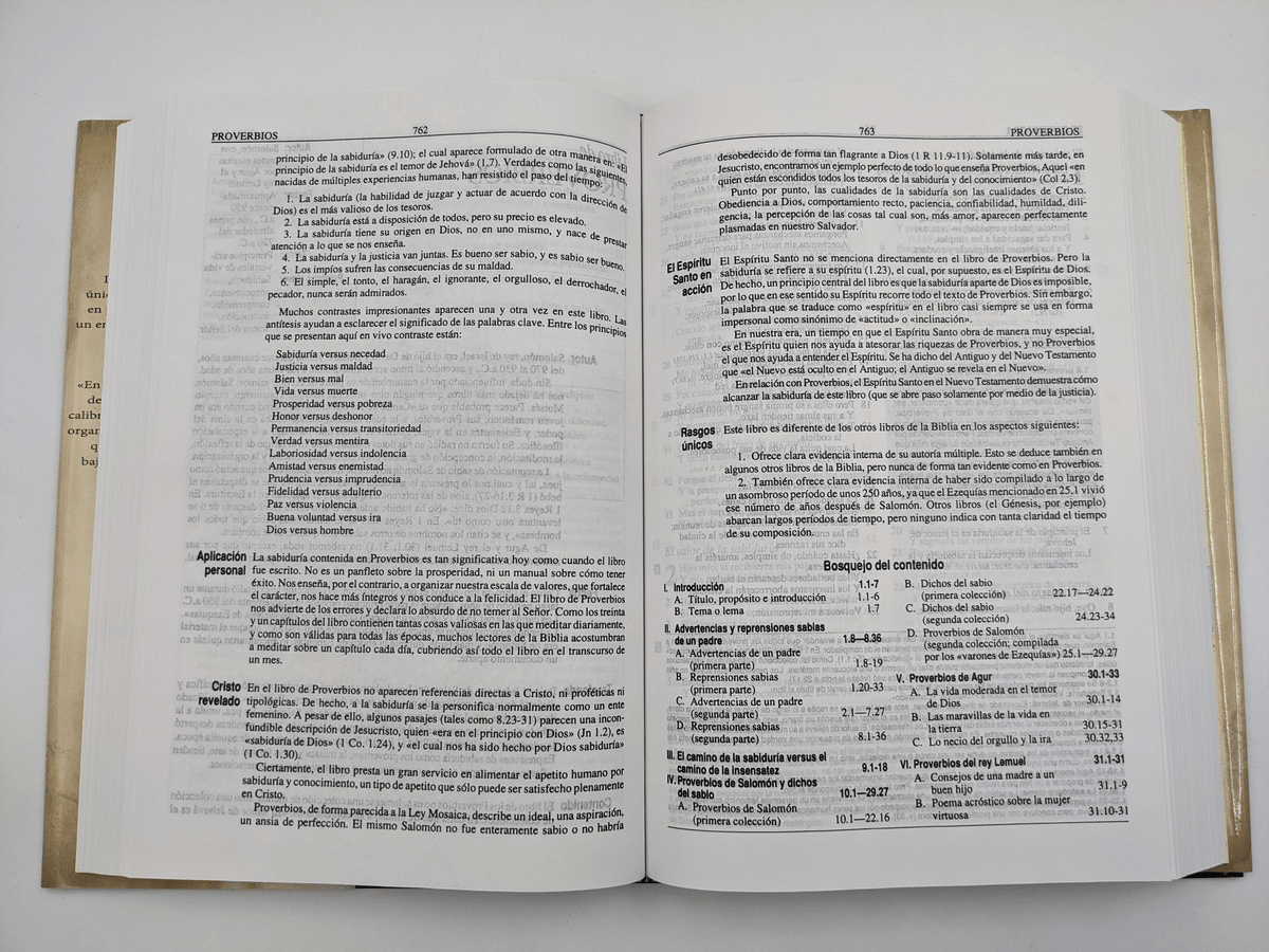 Biblia De Estudio Plenitud Tapa Dura