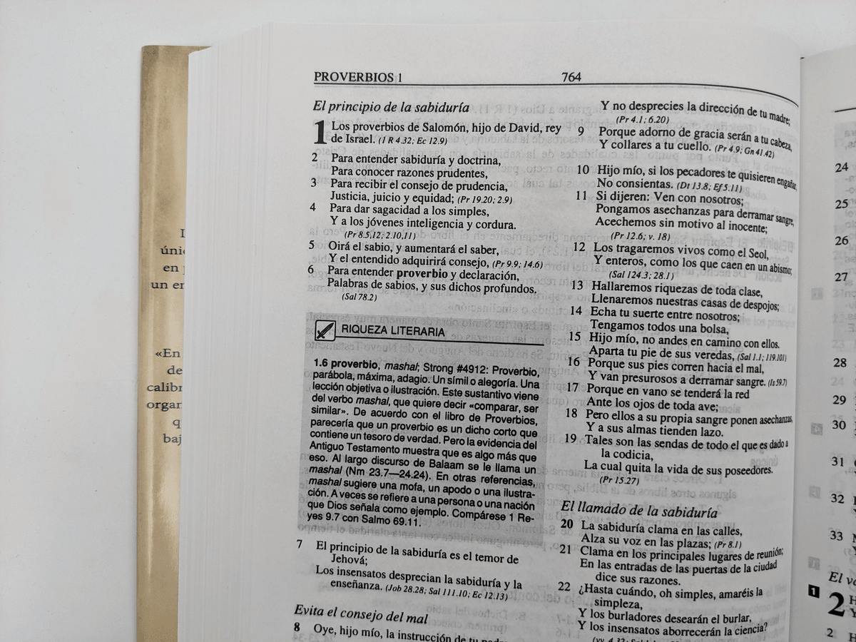 Biblia De Estudio Plenitud Tapa Dura