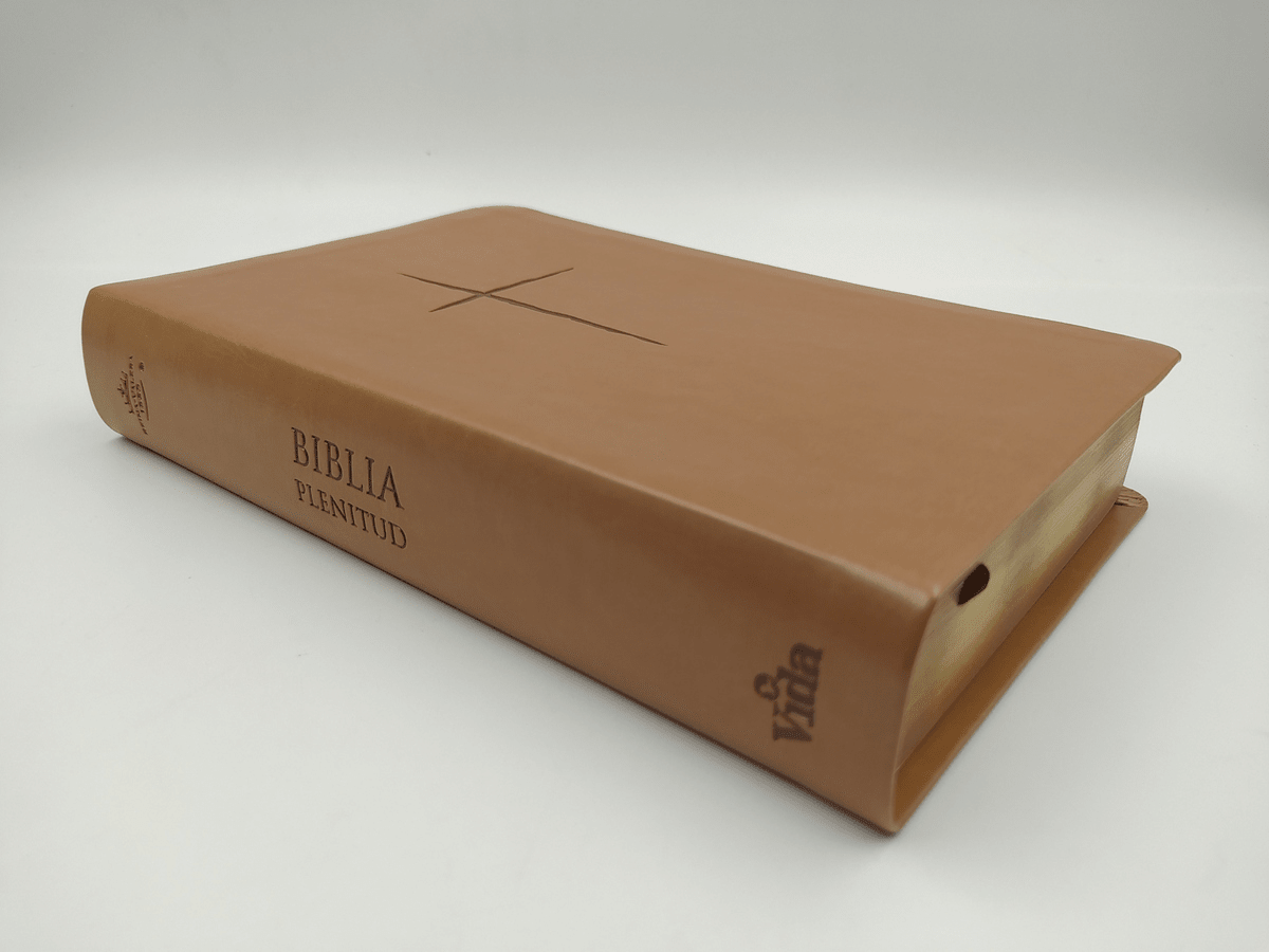 Biblia De Estudio Plenitud Manual Terracota