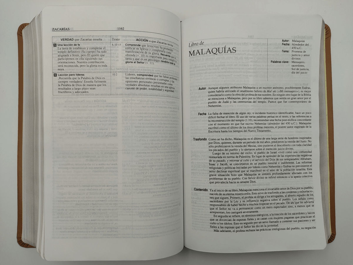 Biblia De Estudio Plenitud Manual Terracota