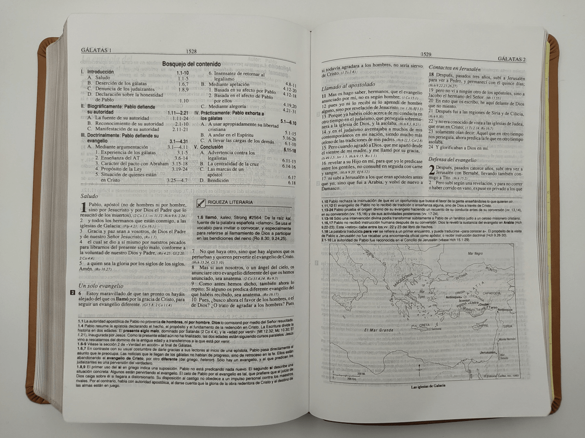 Biblia De Estudio Plenitud Manual Terracota