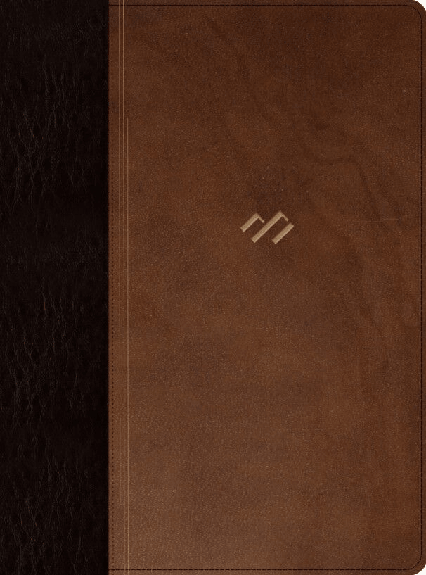 Biblia Reina Valera 1960 de Estudio Tematica Marron Oscuro/Marron Piel Fabricada Con Indice B&H - Lifeway