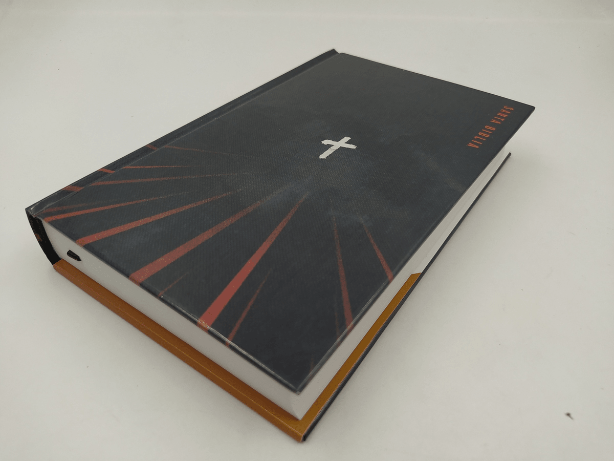 Biblia Reina-Valera 1960, Letra 10 Pt, 14×22, Tapa Dura, La Cruz
