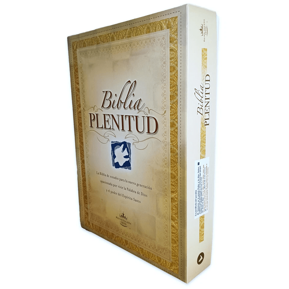 Biblia De Estudio Plenitud Tapa Negra simil piel