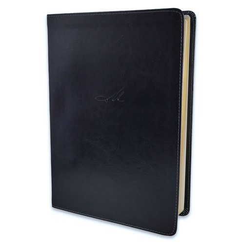 Biblia Nueva Biblia De Las Américas (NBLA) De Estudio MacArthur, Letra 11 Pt, 20×29, Tapa PU, Negro