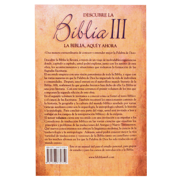 Descubre La Biblia 3