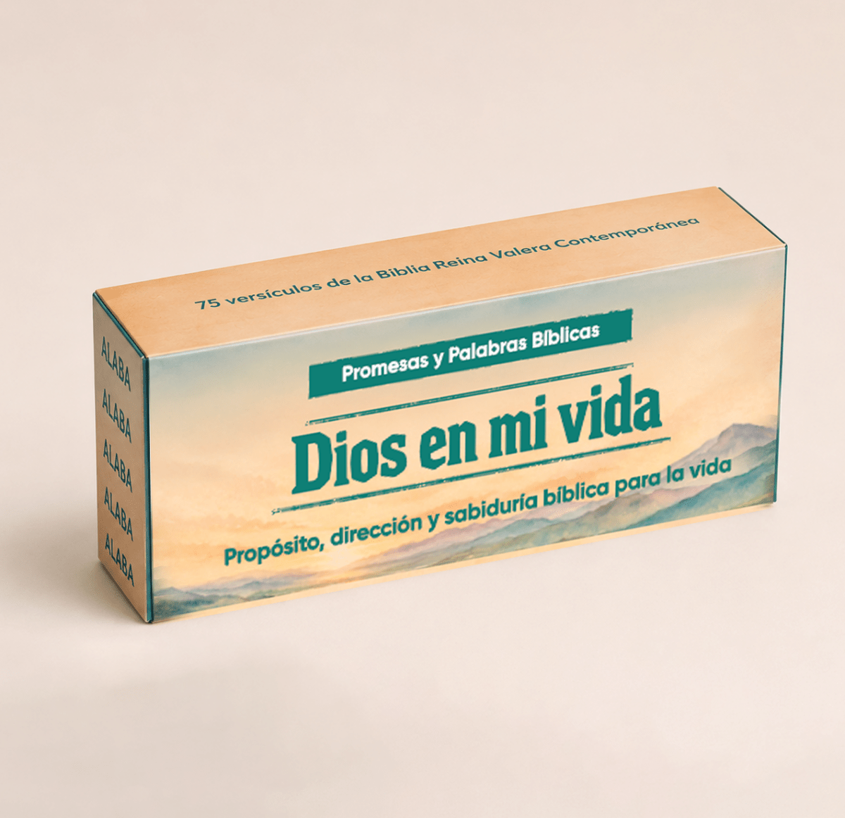 Promesas y Palabras Bíblicas - Dios en mi vida (75u)