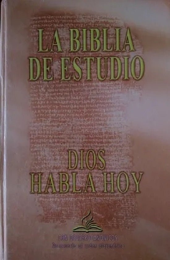 Biblia Dios Habla Hoy Deuterocanonicos Tapa Dura Concor.