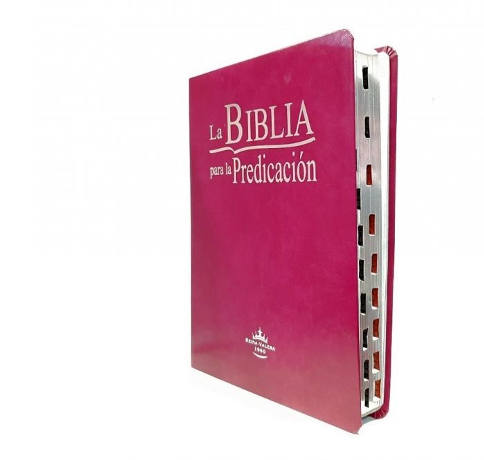 Biblia De Estudio Para La Predicación Purpura Reina Valera 1960