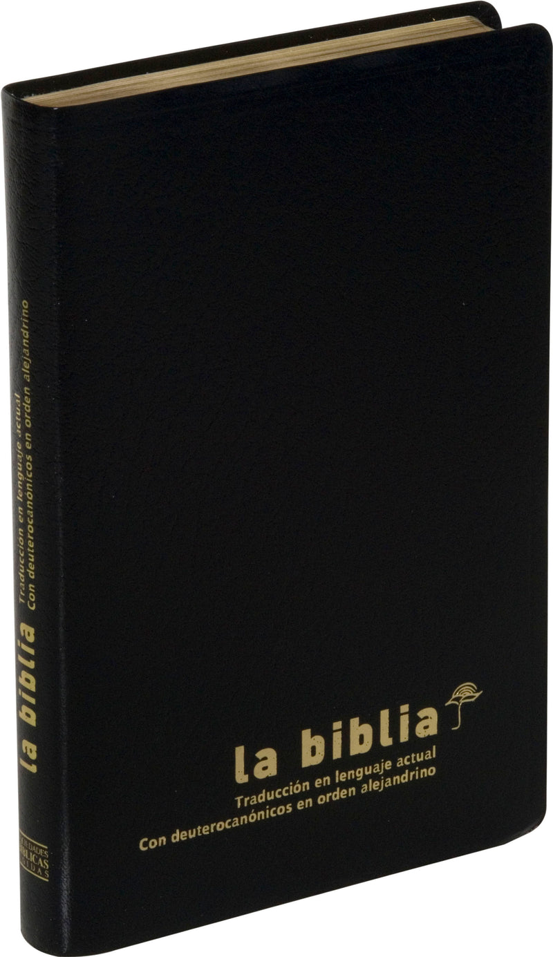 Biblia Traducción Lenguaje Actual Deuterocanónicos Vinil Negro
