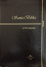 Biblia Reina Valera 1960 Letra Grande Tiara Café