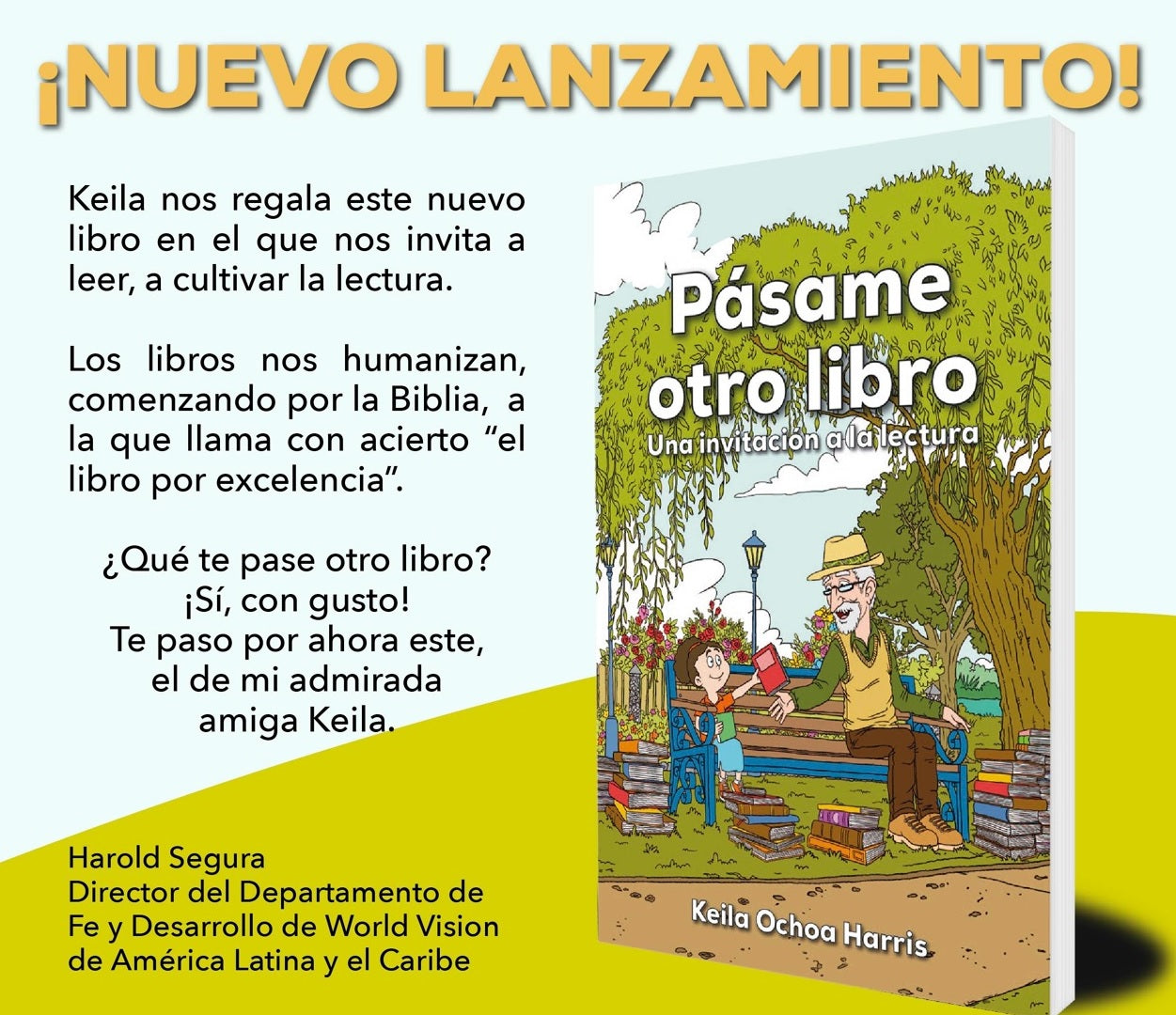 Pásame otro Libro - Una invitación a la lectura - Keila Ochoa