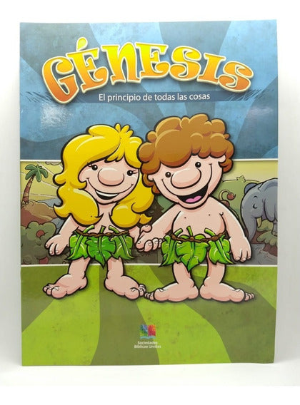 Serie Comienzos Genesis Colorear Gigante - Sba Niños