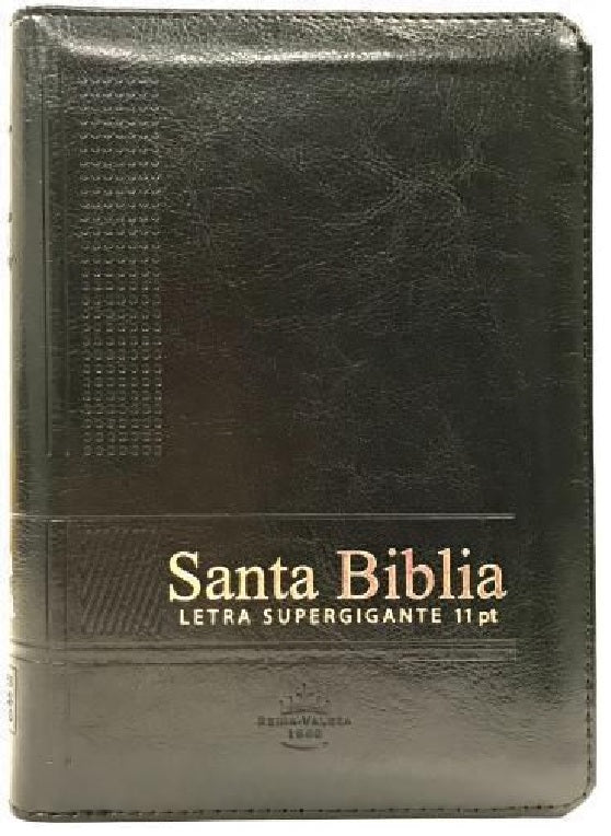 Biblia Reina Valera 1960 Letra Mayor 11 Puntos Cierre Negro