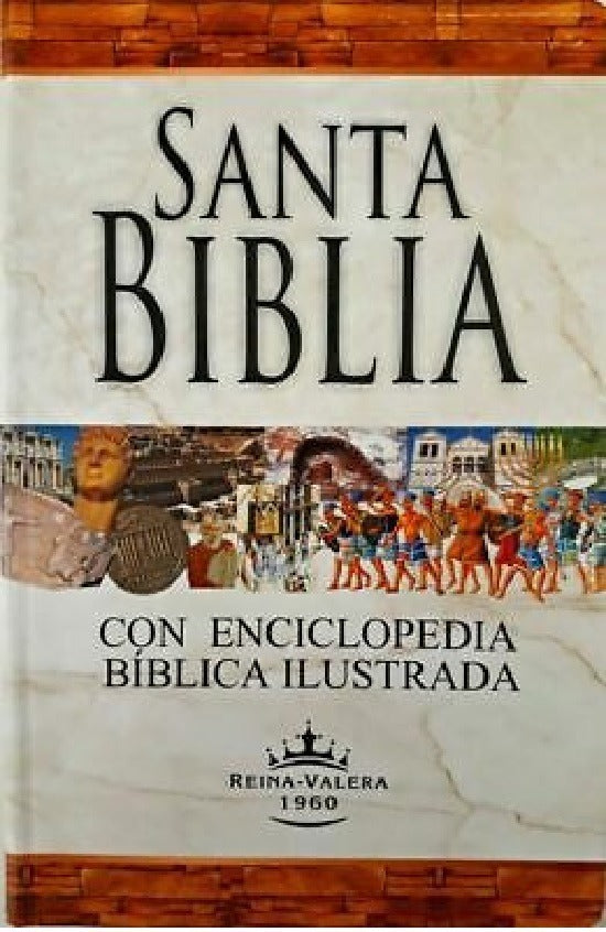 Biblia Reina Valera 1960 con enciclopedia PJR Tapa dura