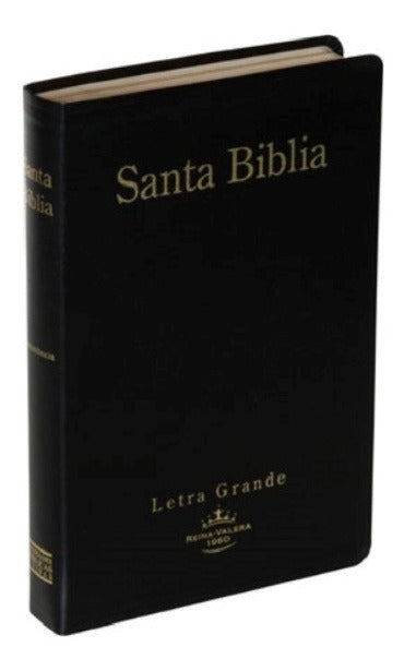 Biblia Piel Fabricada Letra Grande Bordó Reina Valera 1960