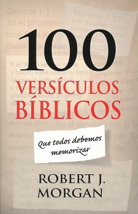 100 Versículos Bíblicos Todos Debemos Memorizar, R Morgan