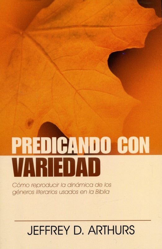 Predicando Con Variedad, Arthurs, Jeffrey