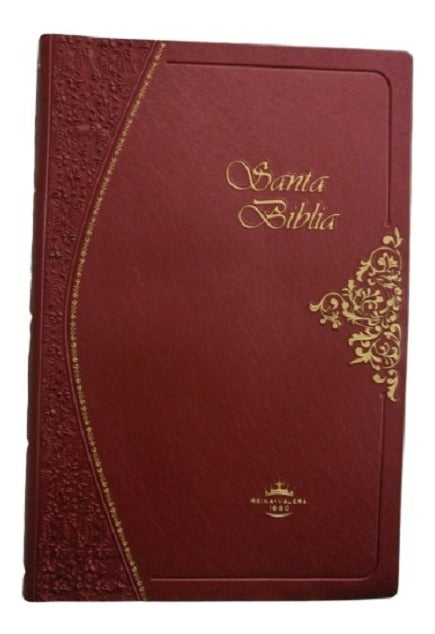 Biblia Grande Tapa Blanda Bqt Color Vino Reina Valera 1960