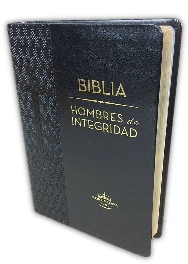 Biblia De Estudio Hombres De Integridad Color Negro