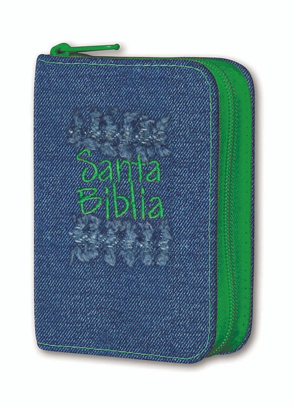 Biblia De Bolsillo Jean Cierre Verde Reina Valera 1960