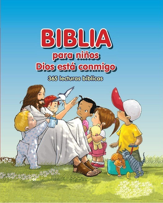 Biblia Para Niños Dios Está Conmigo 365 Lecturas Bíblicas